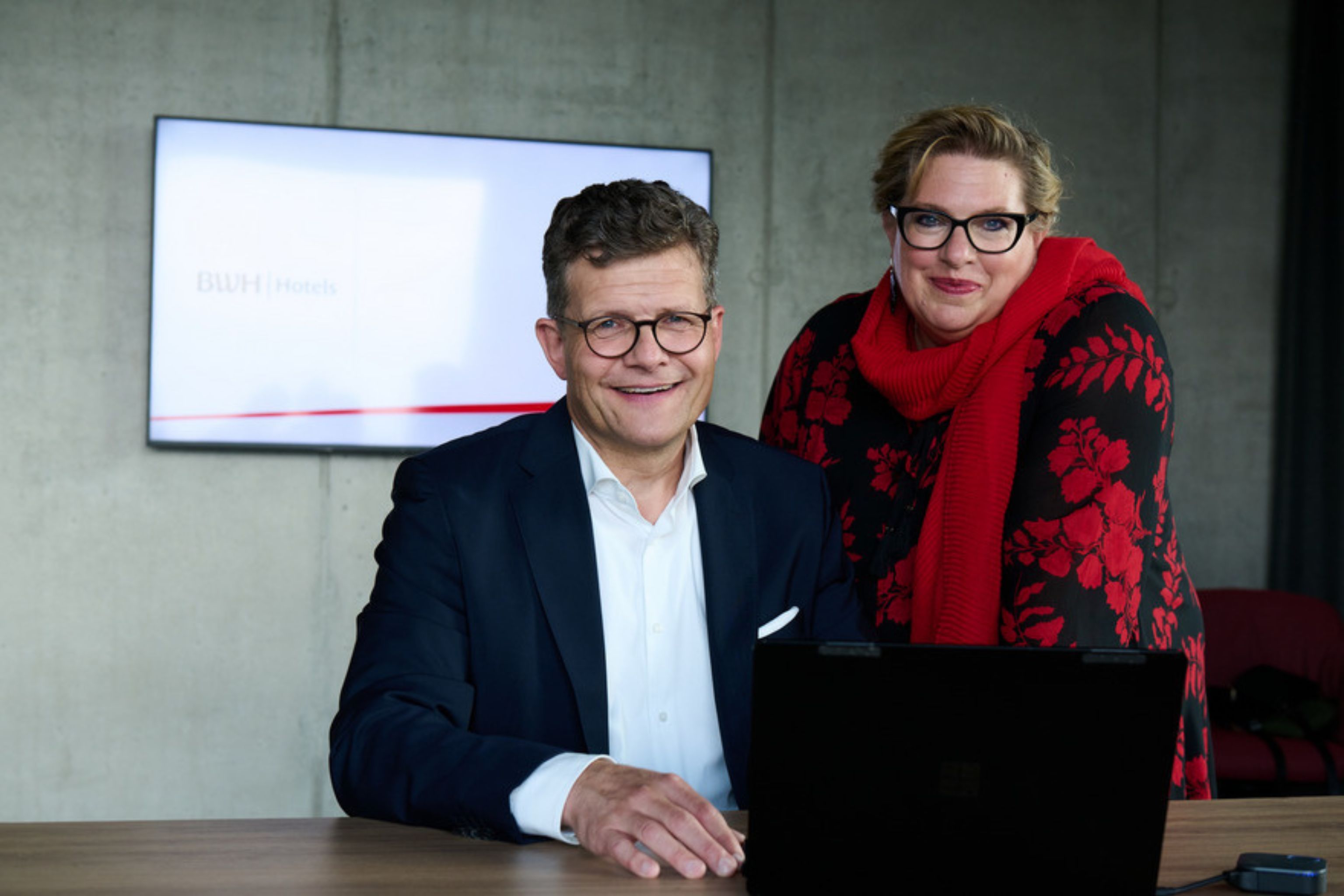 Marcus Smola und Carmen Dücker