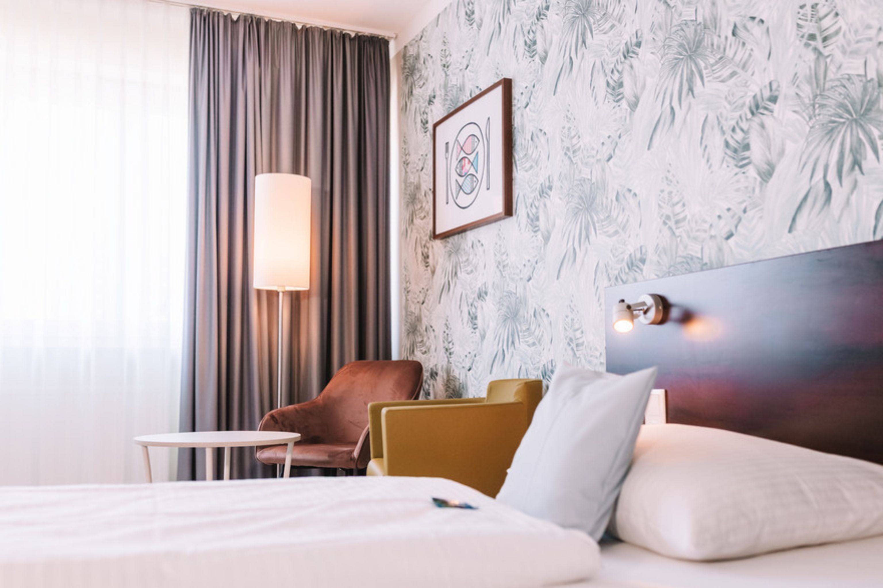 Bett im Best Western Hotel Ambassador Baunatal